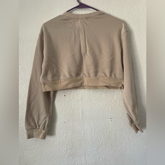 Cropped tanned sweater from Princess Polly. Size XS - Picture 2 of 2